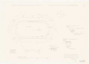 Sport- und Volkspark, Duisburg-Wedau: Grundriss 1:500, Details