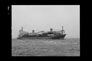 Cadiz ex Cape ex Hellenic Cape (1982), Containerschiff, Oldenburg-Portugiesische Dampfschiffs-Rhederei GmbH, Hamburg, Bau-Nr. 166