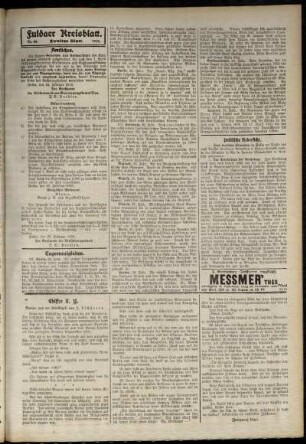 Zweite Ausgabe vom Freitag, den 28. Februar 1913.