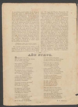 Año nuevo.