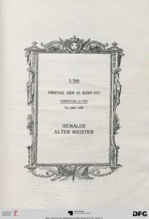 Gemälde alter Meister (Nr. 1253-1320)