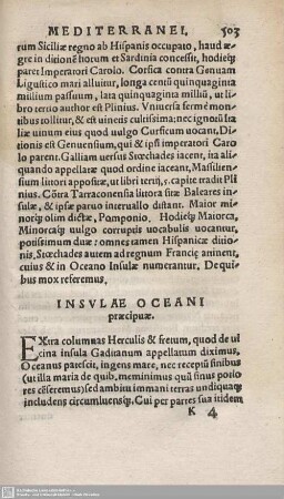 Insulae Oceani praecipuae.
