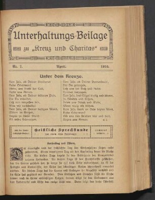 Nr. 7. April. 1916