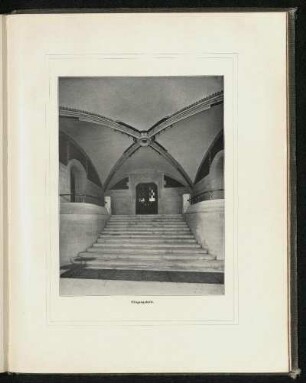 Rathaus Stuttgart. Eingangshalle. Ansicht