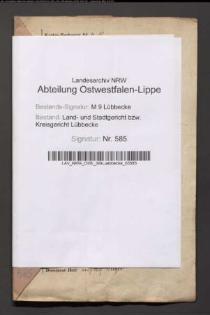 Erblasser: Hoppe, Carl Louis Wilhelm: