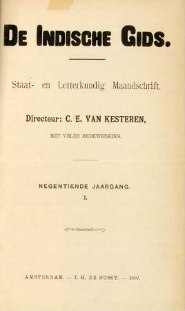 19,1.1897: De indische gids