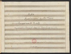 Hypermenestre; orch