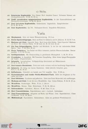 Varia (Nr. 469-488)