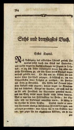 Sechs und dreyßigstes Buch