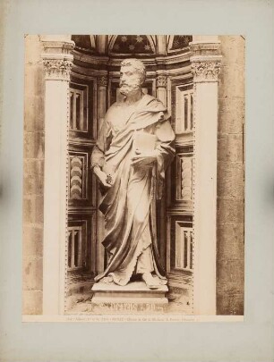 Or´ San Michele, Florenz Statue St. Petrus: Ansicht