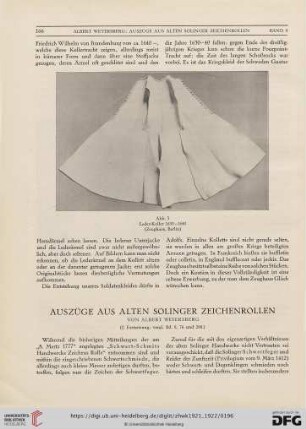 Auszüge aus alten Solinger Zeichenrollen