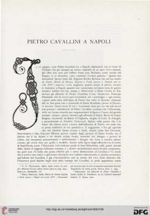 9: Pietro Cavallini a Napoli