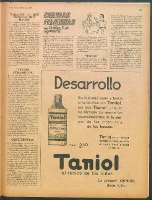 Interés, curiosidad...