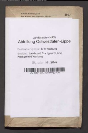 Erblasser: Buthe, Anna Maria, geb. Rustemeier: