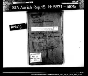 Die Wegegeldhebestellen in den Ämtern Stickhausen und Leer auf der Landstraße von Stickhausen nach Ihrhove