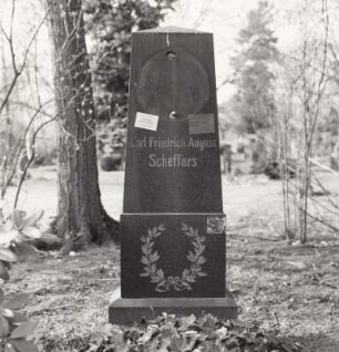 Grabmal für Carl Friedrich August Scheffers