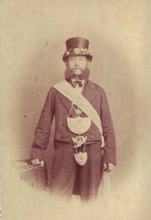 Neusser Schützenkönig Hermann Welter, 1869