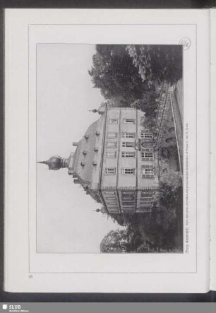 Burg Kendenich, Kreis Köln-Land. Barockbau auf mittelalterlichen Fundamenten. Vorburg 17. und 18. Jahrh.