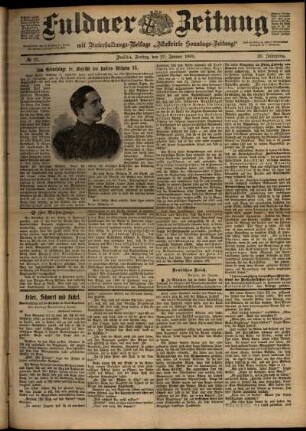 Ausgabe vom Freitag, den 27. Januar 1899.