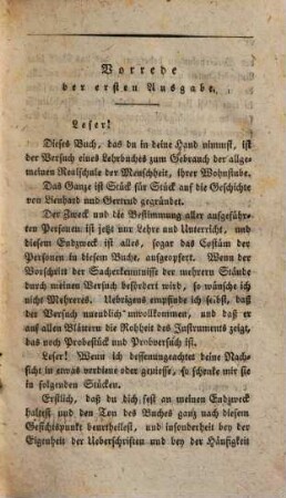 Pestalozzi's sämmtliche Schriften. 12. Christoph und Else.1824.XVI, 496 S.
