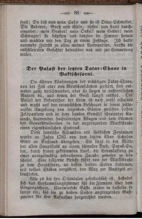 Der Palast der letzten Tatar-Chane in Baktschisarai