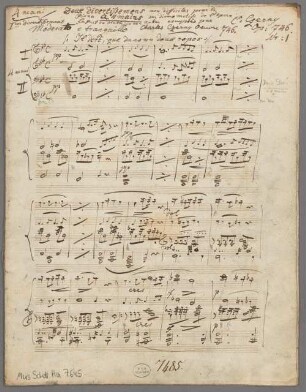 La Part du diable, Auswahl, arrangiert, Klavier, op. 746/1 - BSB Mus.Schott.Ha 7645