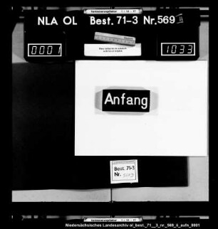 Betrifft die freie Sammlung der leinenen Lumpen in der Grafschaft Oldenburg, die vier Vogteien Wüstenland, Hatten, Wardenburg und Zwischenahn ausgenommen (vgl. XVII-6.F. u. M.)