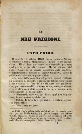 Le mie prigioni