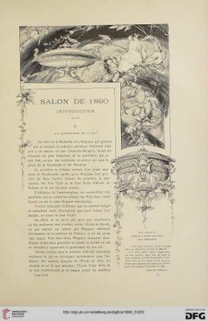 16: Salon de 1890 : introduction, II-III, [6]; le centenaire de l'art