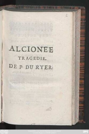 Alcionee : Tragedie