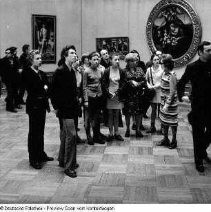 Leningrader Gäste in der Gemäldegalerie Alte Meister