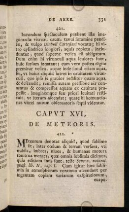 331-349, XVI. De Meteoris