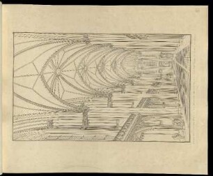 Abbildung 28. Perspectivische Ansicht des Inneren der Kirche auf dem Werderschen Markt in Berlin.