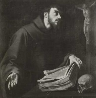 Der heilige Franziskus im Gebet
