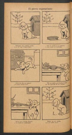 El perro vegetariano [Cómic]