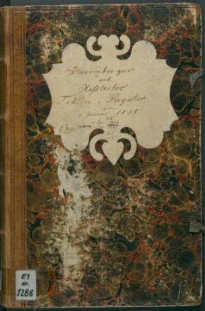 Totenregister III Herrenberg 1838-1852 Totenregister III Haslach 1838-1845