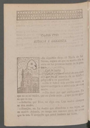 Capítulo CXVI - Audacia e inocencia