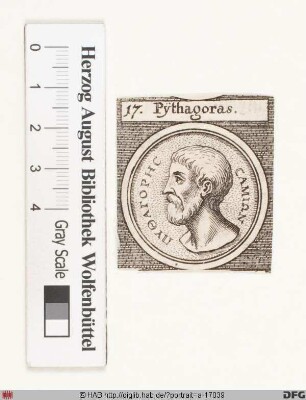 Bildnis Pythagoras von Samos
