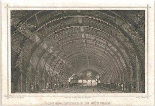 Bürklein, Friedrich; München; Hauptbahnhof - Perspektive
