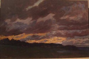 Wolkenstudie Abendhimmel
