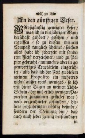 An den günstigen Leser