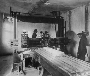 Stein-Hobelmaschine : Technikgeschichte | Technik und Wirtschaft | Steinbearbeitung