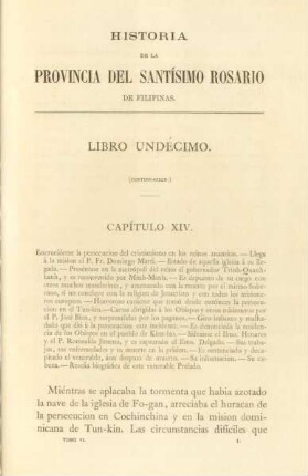 Capítulo XIV. Encruelécese la persecucion del cristianismo en los reinos anamitas ...