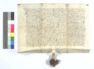 Gültbrief des Conrad Murer von Glattbach (Glappach) gegen das St. Michaelsstift in Pforzheim.