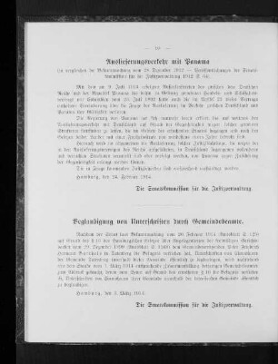 Beglaubigung von Unterschriften durch Gemeindebeamte
