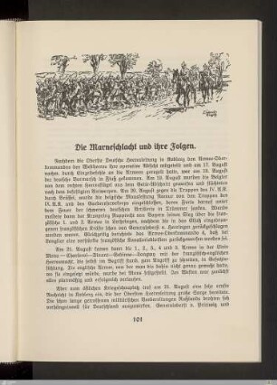 Die Marneschlacht und ihre Folgen