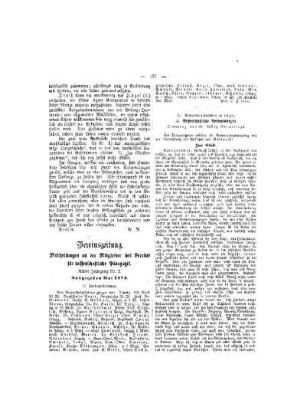 Vereinszeitung
