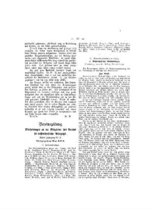 Vereinszeitung