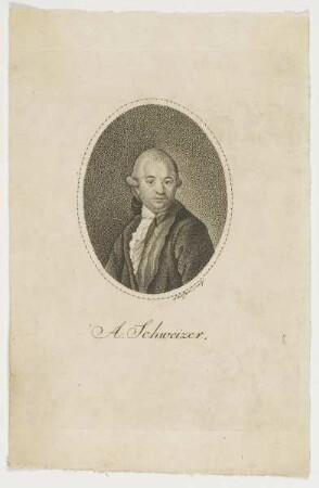 Bildnis des A. Schweizer