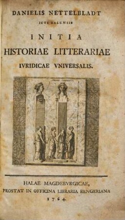 Initia historiae Litterariae Iuridicae Universalis